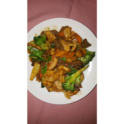 Three Ingredients Sizzling Platter Image