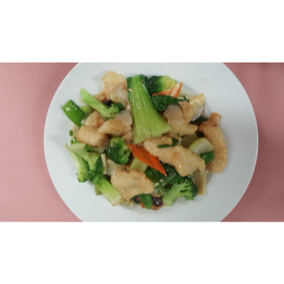 Fish Fillet with Veggies Image