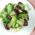 Baby Bok Choy with Black Mushroom Image