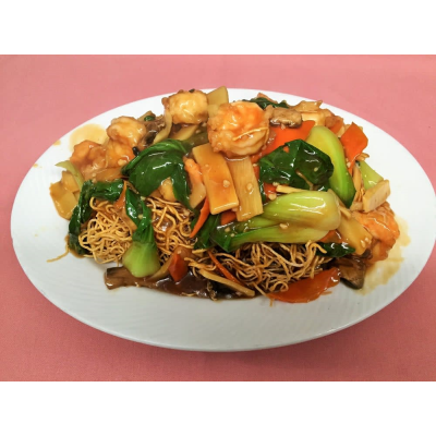 Shrimp Pan-Fried Noodles Image