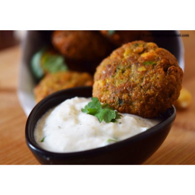 Falafel with Tzatziki Dip Image