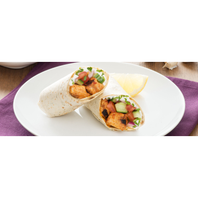 Chicken Breast Kebab Wrap Image