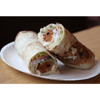 Ground Beef Kebab Wrap Image