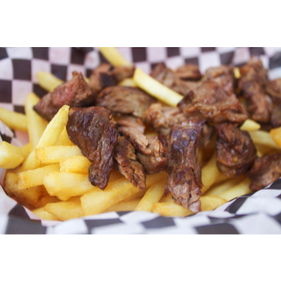 Fries and Steak Image