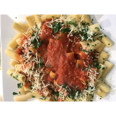 Pasta with Marinara Sauce Image