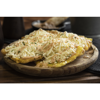 TOSTONES CON QUESO Y SALSA Image