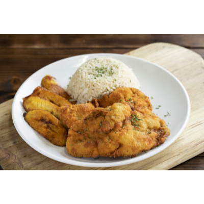 MILANESA DE POLLO EMPANIZADA Image