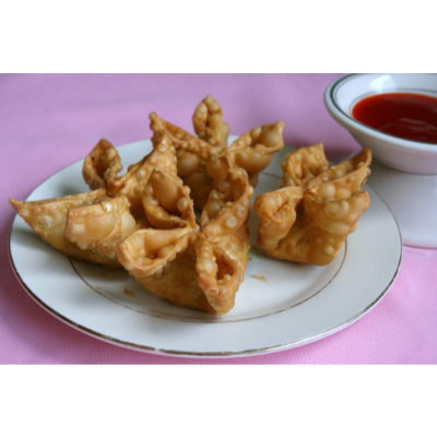 A11. Crab Meat Rangoons (4) Image