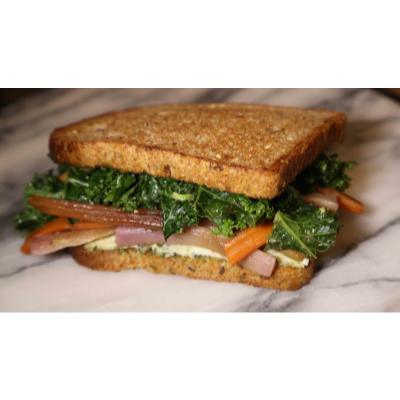 Ricotta & Parsley Pecan Pesto Sandwich Image
