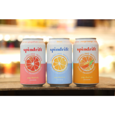 Lemon Spindrift, Sparkling Water (12 oz.) Image
