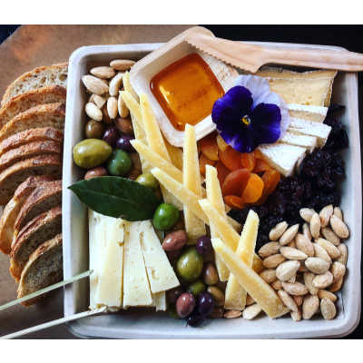 Cheesemonger's Choice Cheese Plate with Paired Accompaniments for 4 Image
