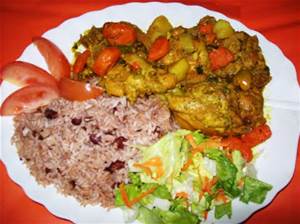 Curry Chicken Dinner Image