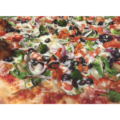 Vibrant Veggie Pizza Image