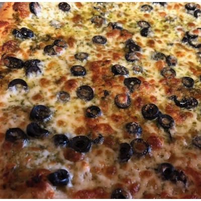 The New Yorker White Pizza Image