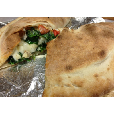 Vegetable & Onion Calzone Image