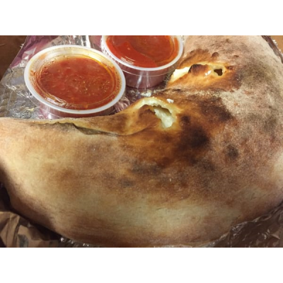 Homemade Meatball Calzone Image