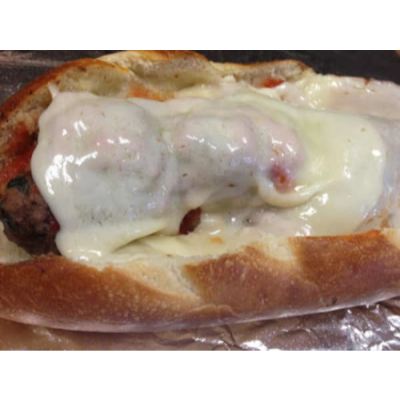 Homemade Meatball Parmesan Sub Image