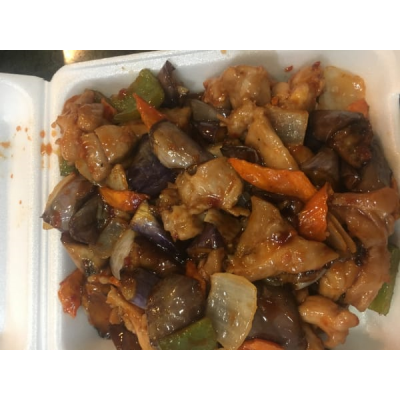 Japanese Eggplant Chicken Image