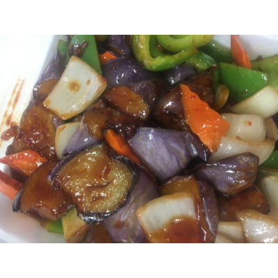 Eggplant in Szechuan Sauce Image