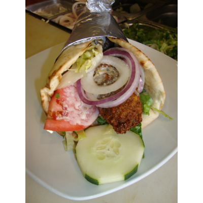 Chicken Gyro Sandwich Image