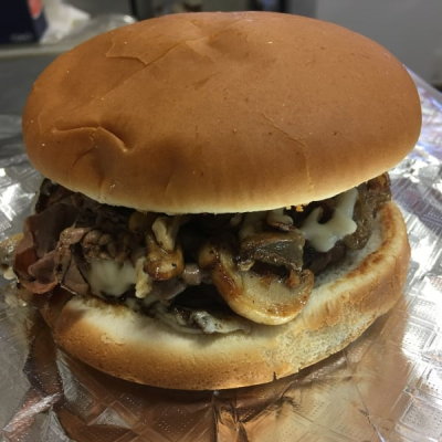 Railroad Burger Image