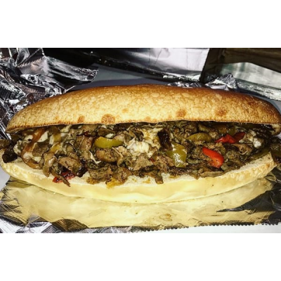 Chicken Philly Cheese Steak Hoagie Image