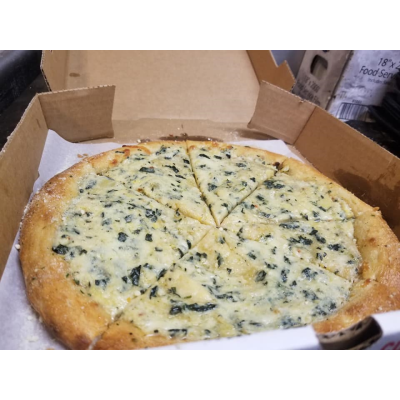Spinach & Artichoke Pizza Image