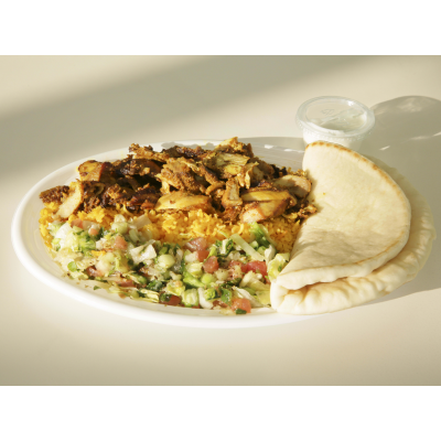 Chicken Shawarma Plate Image