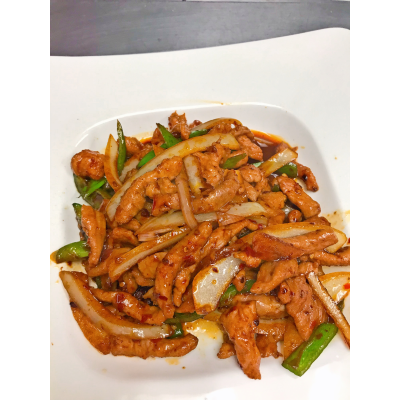 52. 小椒肉丝 Shredded Pork With Hot Pepper Image