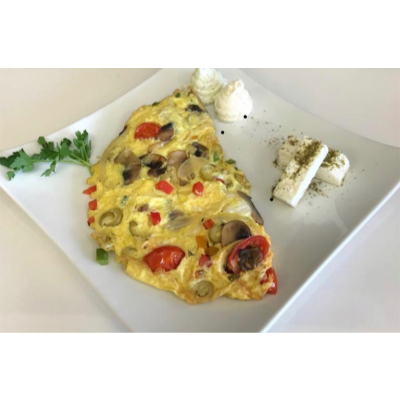 Vegetable Omelette Image