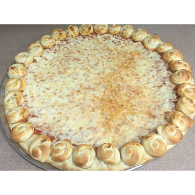 Garlic Knot Pizza Image