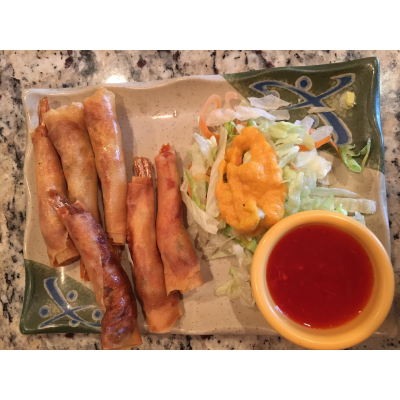 Crispy Wrapped Shrimp Image