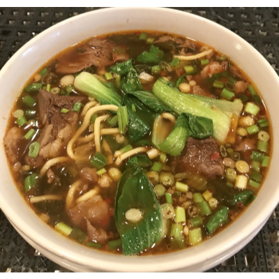 Taiwanese Style Beef Noodle Bowl Image