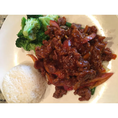 Tasty Spicy Beef or Chicken Image