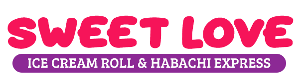 Sweet Love Ice Cream Roll and Hibachi Express logo