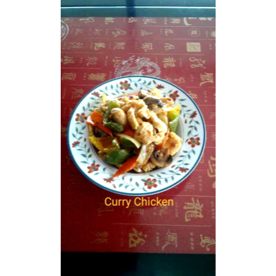 Curry Chicken With Onion Image