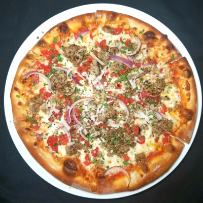 Spicy Sausage Pizza Image