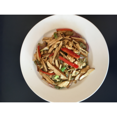 Shredded Dry Tofu with Chicken Image