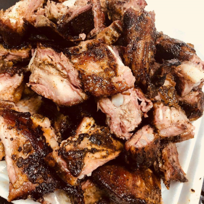 Jerk Rib Tips 1/2 Lb. Image