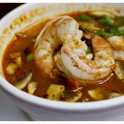 S18. Tom Yum Seafood Soup Image