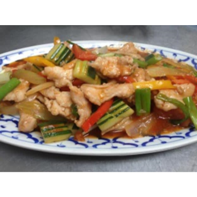 E35. Pad Sweet and Sour Sauce Image