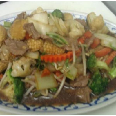 E36. Stir-Fried Mixed Vegetables Image