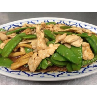 E38. Pad Snow Peas Image