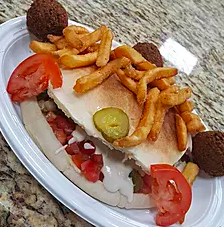 Falafel Sandwich Image