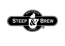 STEEP N BREW WEST logo
