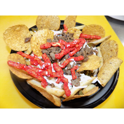 Asada Hot Cheeto Nachos Image