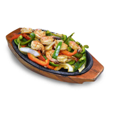 Shrimp Fajitas Plate Image