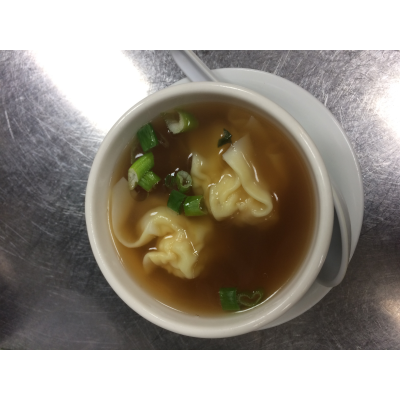 B3. Wonton Soup (2 pcs) Image