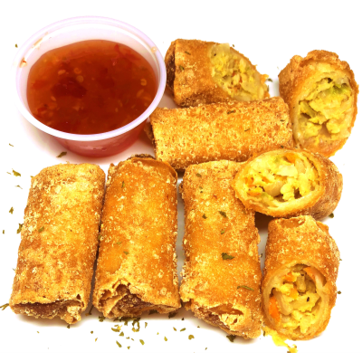 Mini Chicken Egg Rolls (6 Pieces) Image
