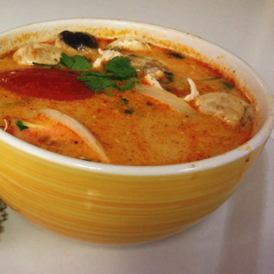 17. Tom Kha Gai with Chicken Image
